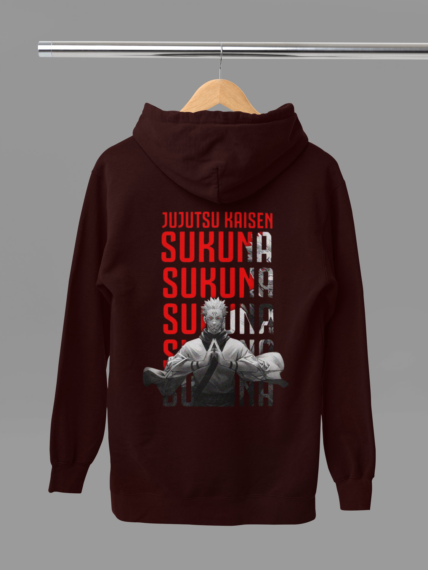 King of Curses: Sukuna Unisex Hoodie - Unleash Your Dark Side!