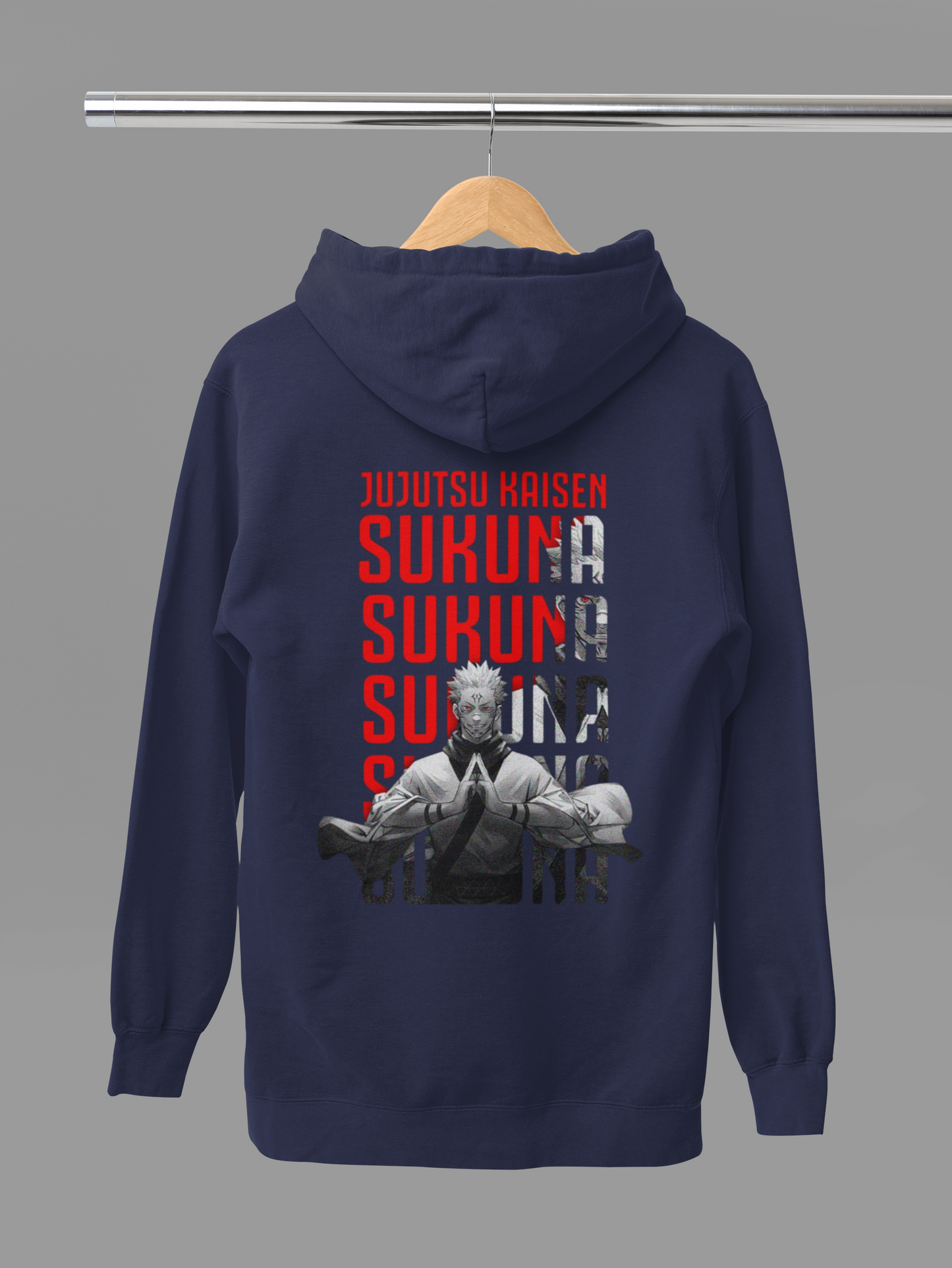 King of Curses: Sukuna Unisex Hoodie - Unleash Your Dark Side!