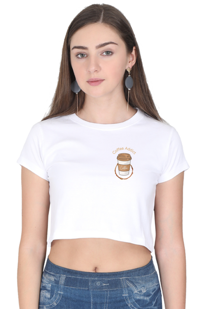 Coffee Addict Crop Top: For the Brew-tifully Obsessed!