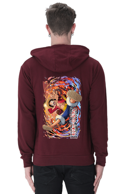 Straw Hat Style: One Piece Unisex Hoodie!