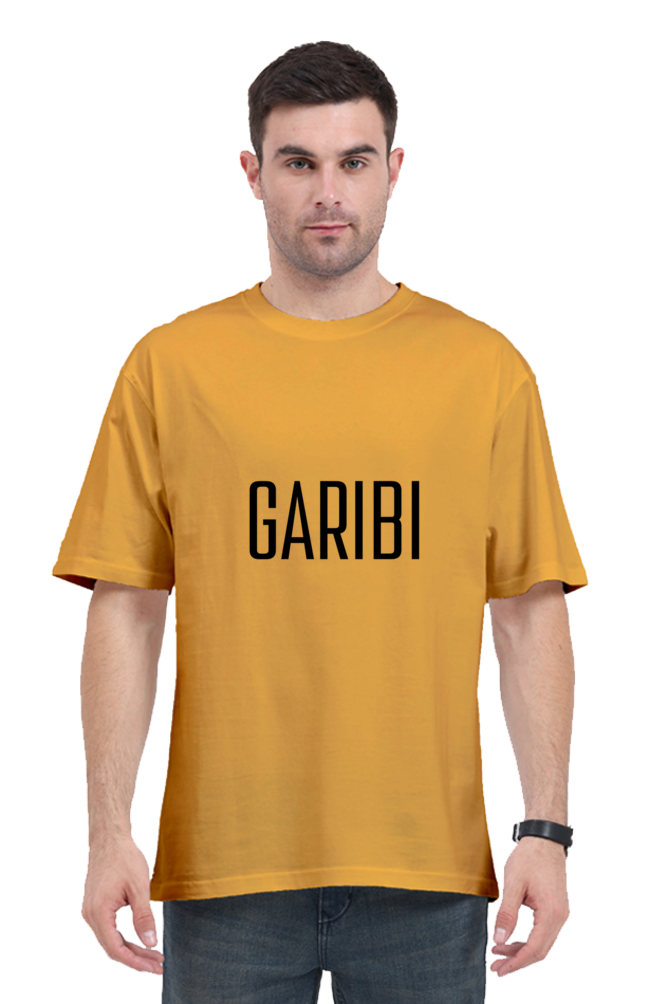 Garibi, But Make it Fashion: Unisex Oversized Tee for the Broke & Bold!