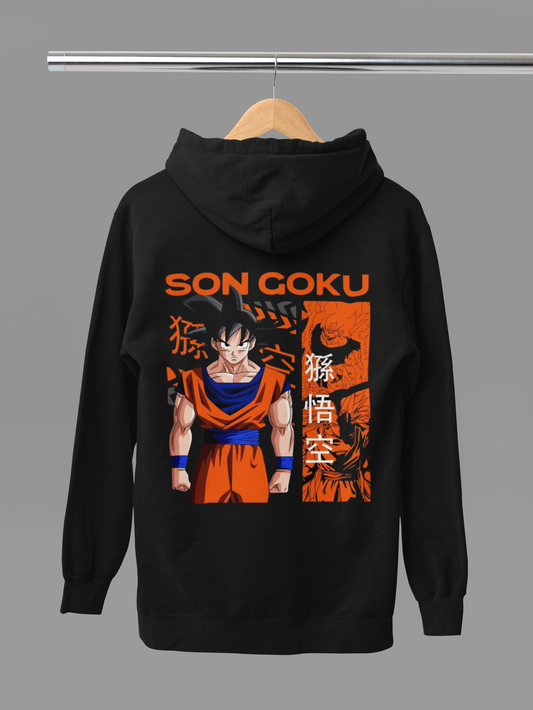 Son of Goku: Unleash Your Saiyan Style! - Unisex Hoodie Sweatshirt