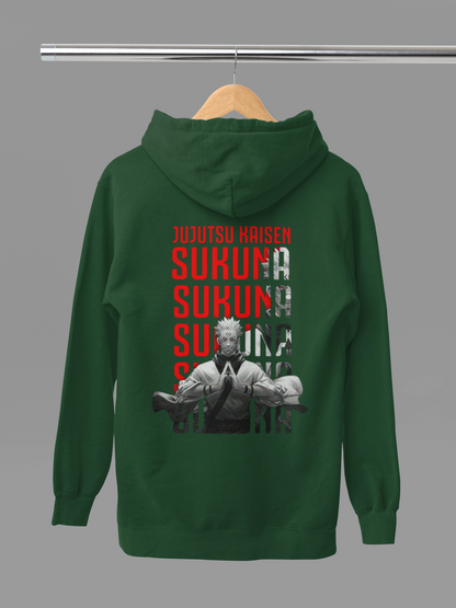 King of Curses: Sukuna Unisex Hoodie - Unleash Your Dark Side!