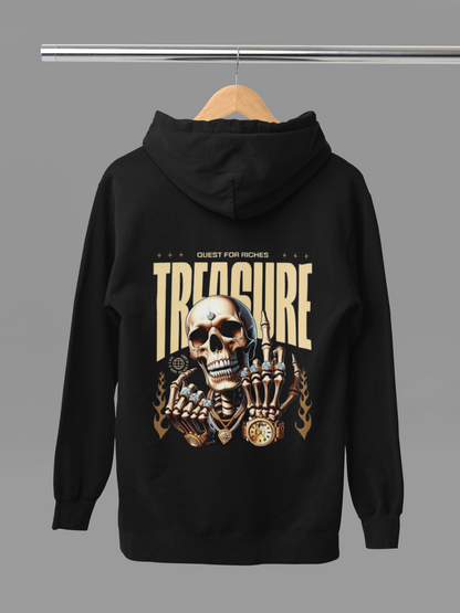 Treasure Skull: Unisex Hoodie for Bold Souls!