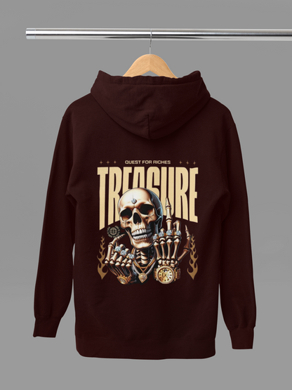 Treasure Skull: Unisex Hoodie for Bold Souls!