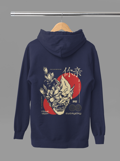 Zen Threads: Japanese Style Unisex Hoodie!