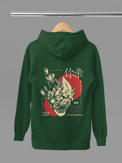 Zen Threads: Japanese Style Unisex Hoodie!