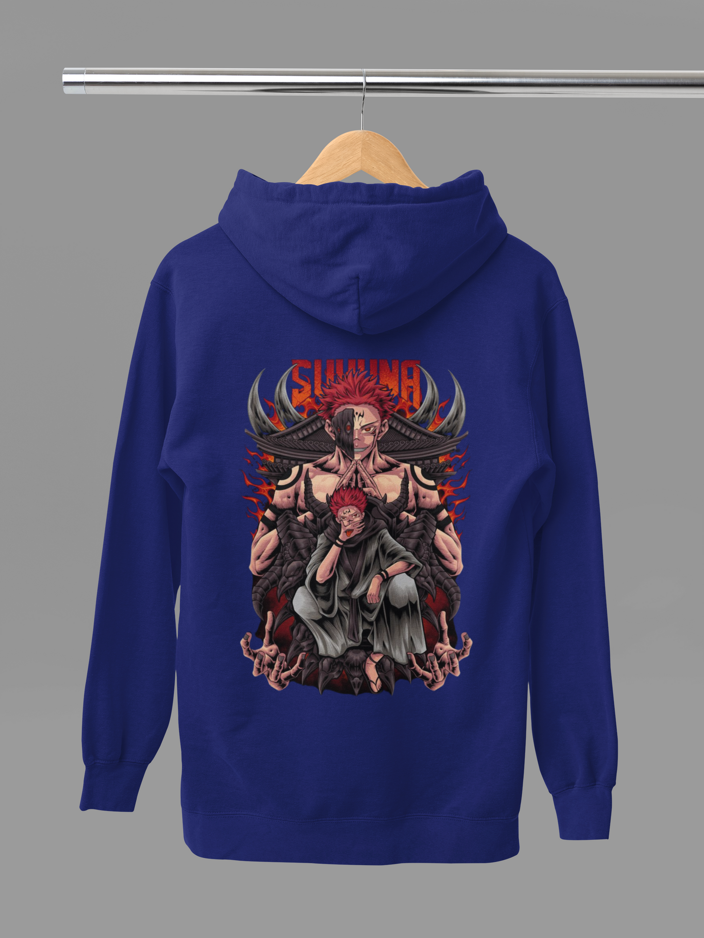 Sukuna’s Curse: Unisex Hoodie for the Strong!