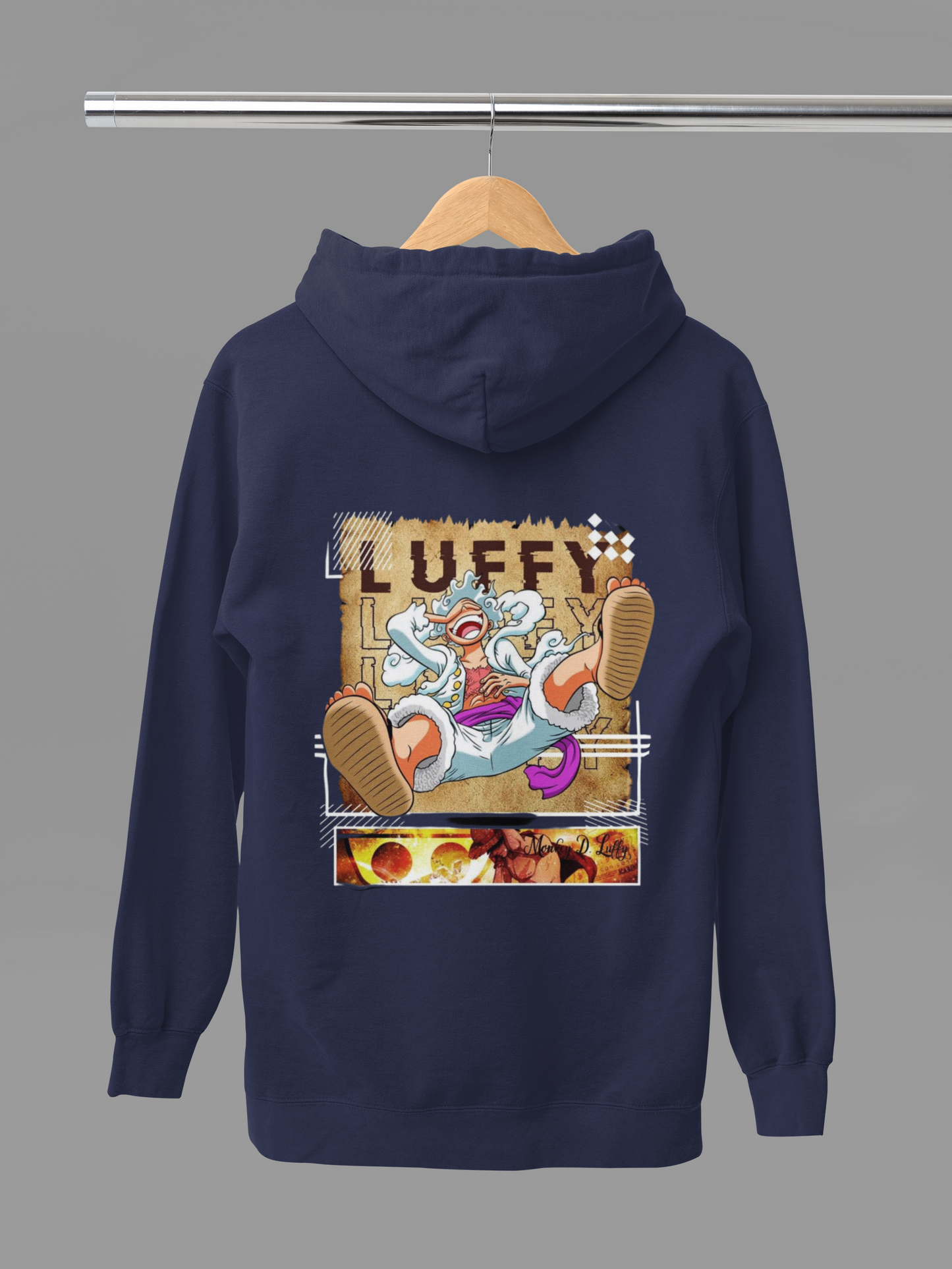 Straw Hat Style: One Piece Unisex Hoodie!