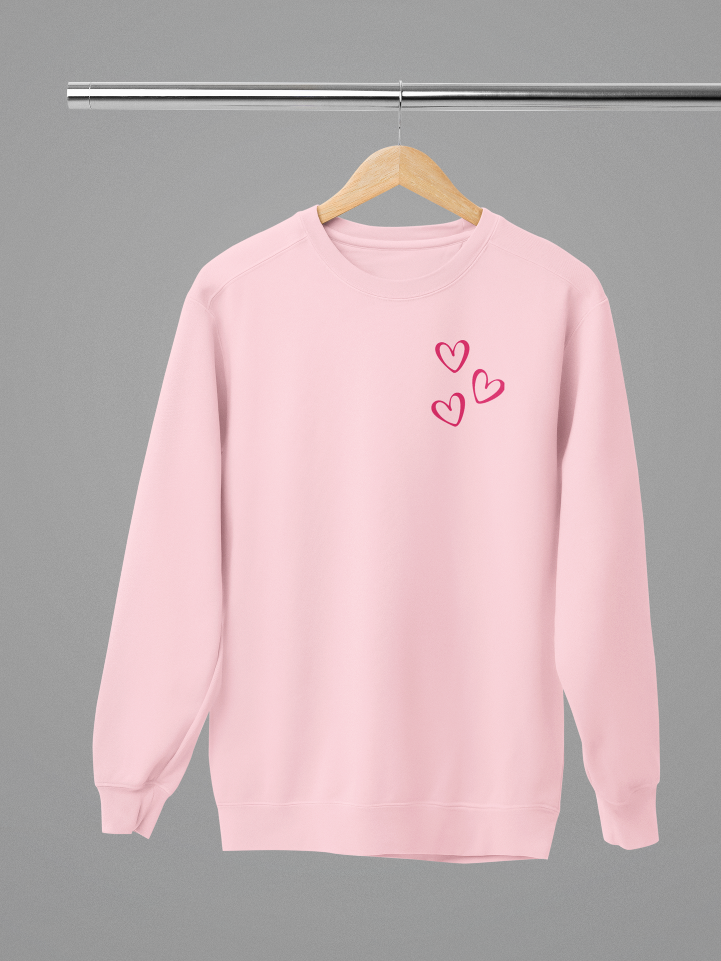Love in Every Stitch: Unisex Valentine Sweatshirt!