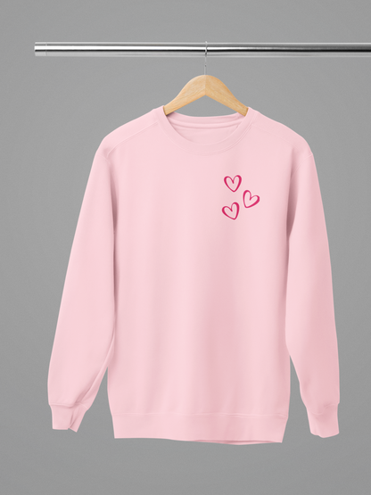 Love in Every Stitch: Unisex Valentine Sweatshirt!