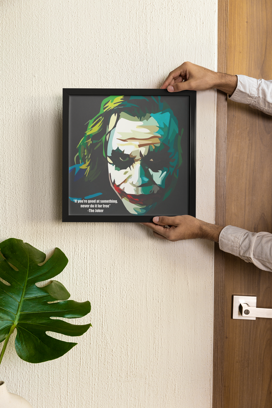 Why So Frame-tastic? - Joker Pop Art Edition