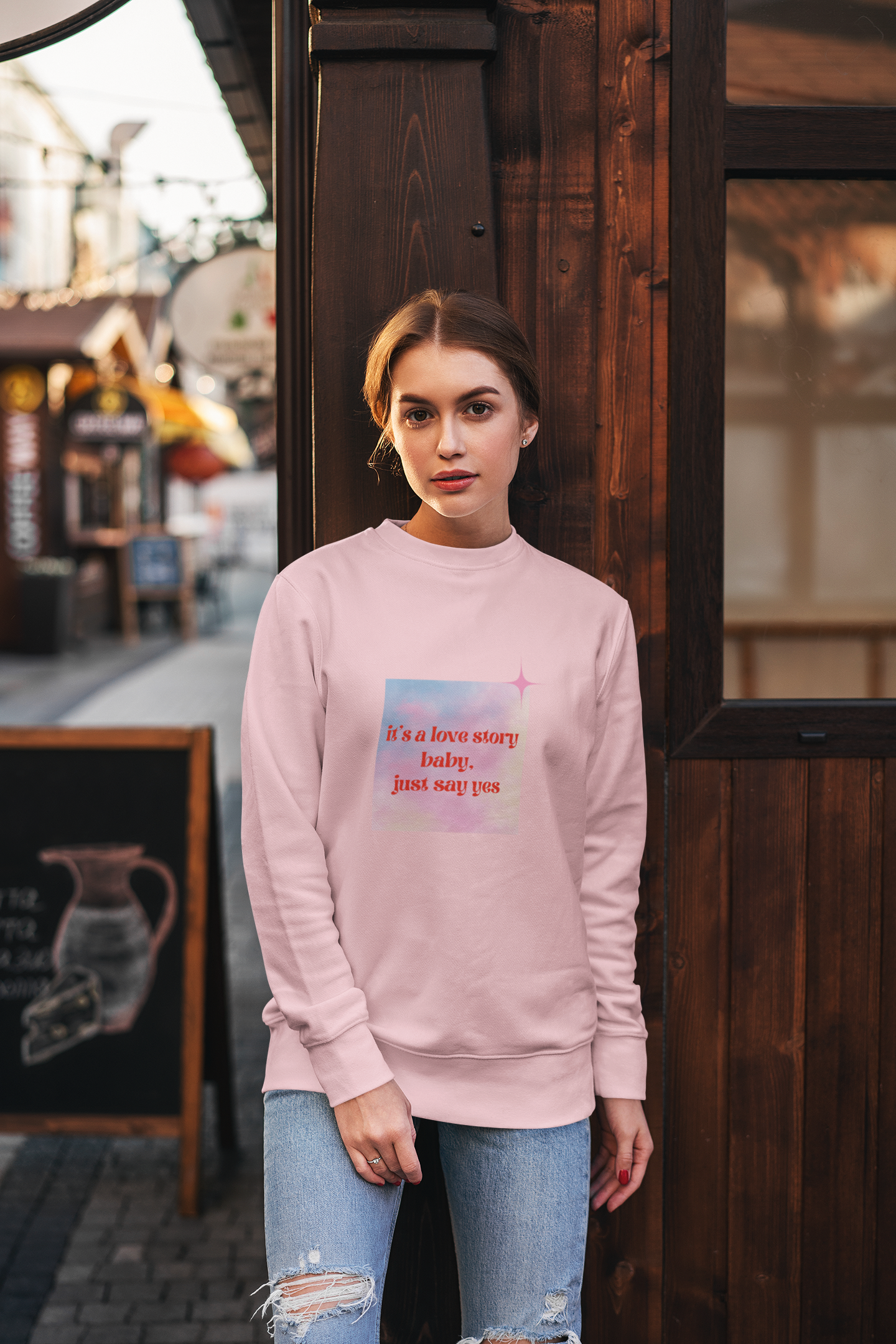 ‘Just Say Yes’ and Wear This Cozy Love Story!