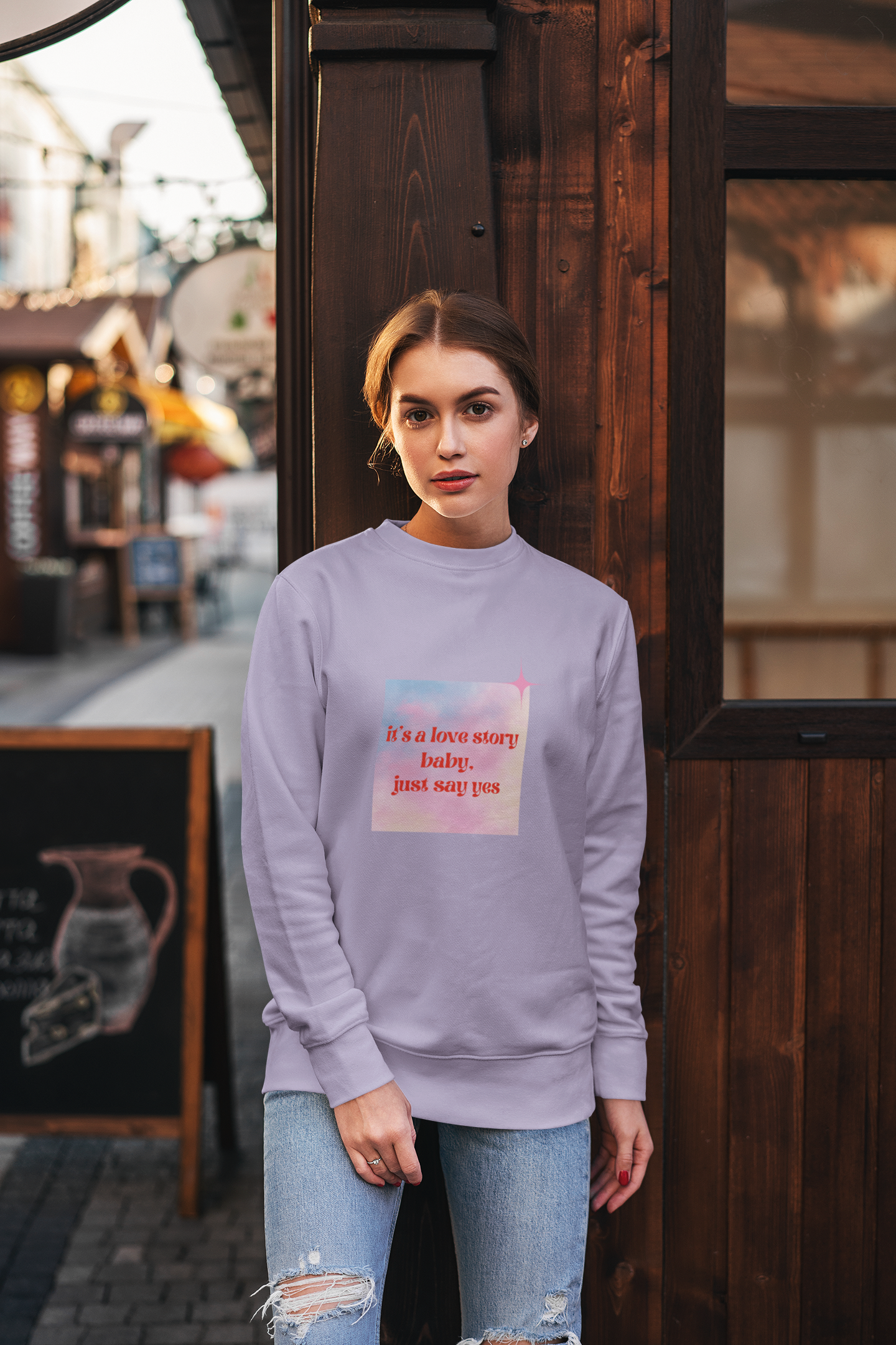 ‘Just Say Yes’ and Wear This Cozy Love Story!