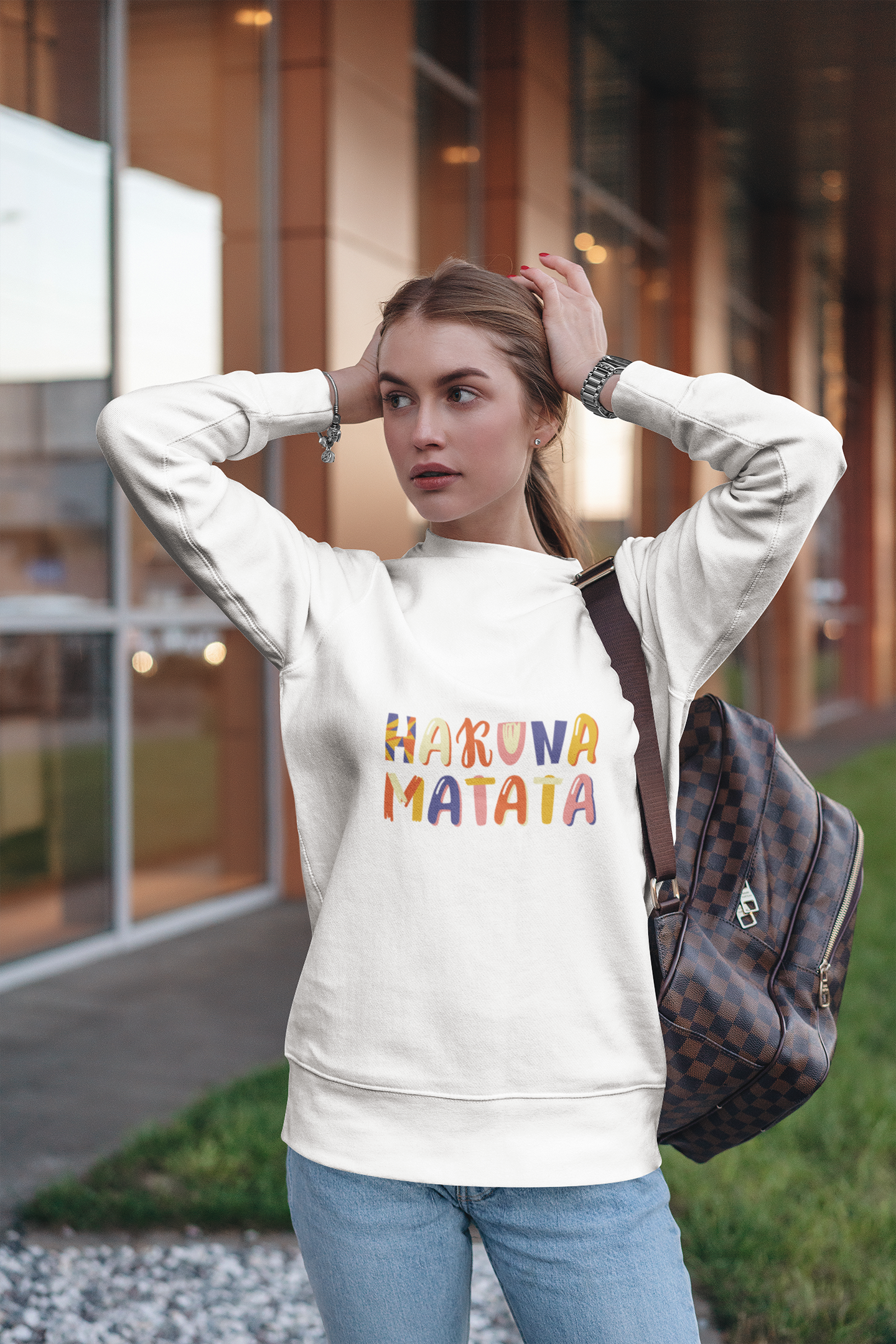 Hakuna Matata: The No-Worries Women's Sweatshirt You Didn't Know You Needed